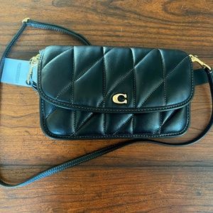 Black COACH Crossbody Purse